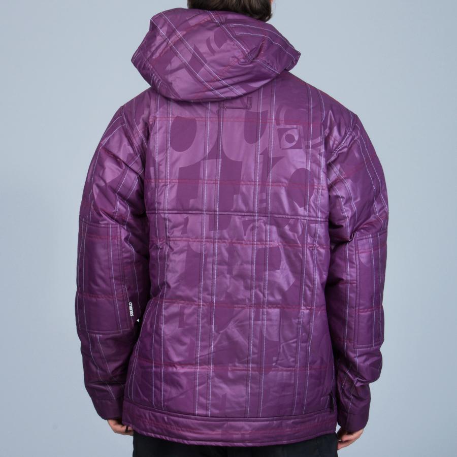 Nomis Puff The Magic Snowboard Jacket, M, Purple Emboss